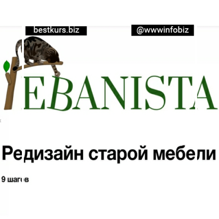 Редизайн старой мебели - Ebanista - Юлия Кемпель