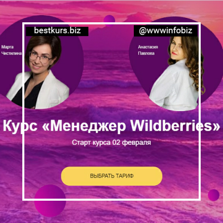 Менеджер Wildberries  - Анастасия Павлова, Марта Чистилина
