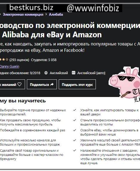 Руководство по перепродаже товаров с Alibaba на Amazon и eBay - Danny Guerin