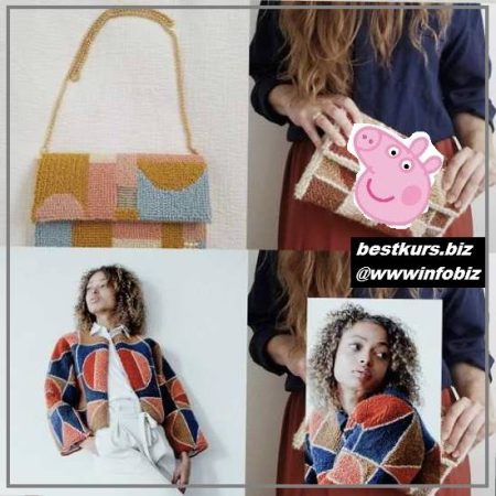 Ковровая техника для аксессуаров 2021 - Domestika, Micah Clasper-Torch