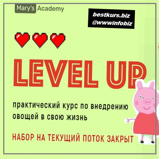 Level up. Практический курс по внедрению овощей в свою жизнь 2021 - Мария Кардакова
