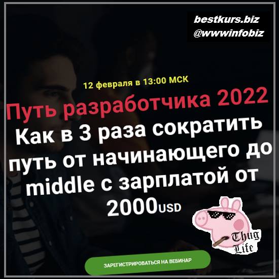 Путь разработчика 2022: Как в 3 раза сократить путь от начинающего до middle с зарплатой от 2000USD 2022 Thinknetica
