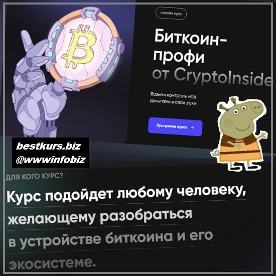 Биткоин профи 2022 Cryptoinside - Иван Шашков