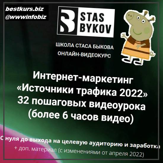 Источники трафика 2022 - Стас Быков