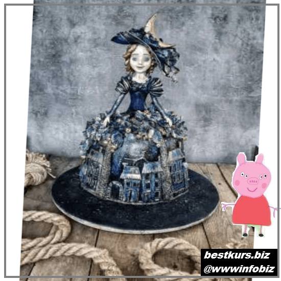 3D-торт Кукла «Сказка на ночь» - 2022 @gromak_cake - Ольга Громак