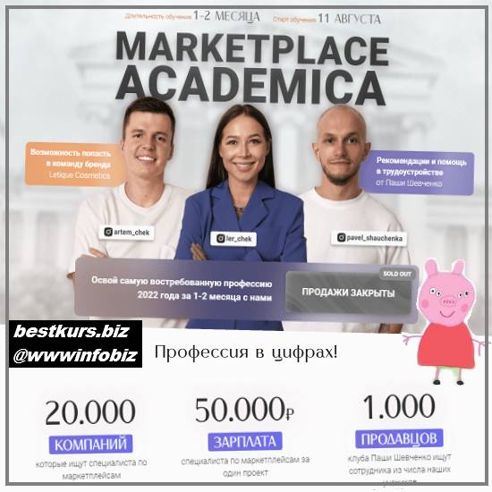 Marketplace academica - 2022 Letique - Павел Шевченко