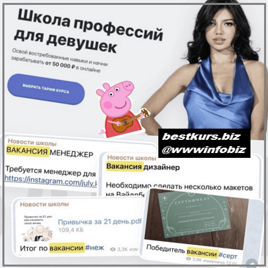Школа профессий для девушек 5.0 - 2022 (тариф VIP) - Элина Чеботарева