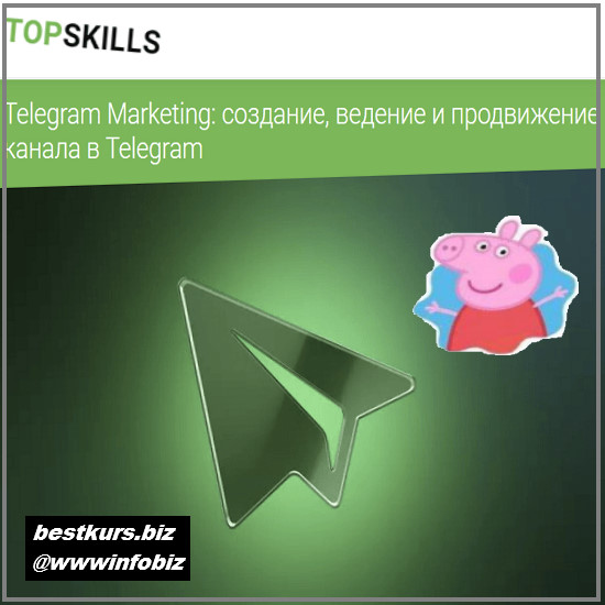 Telegram Marketing: создание, ведение и продвижение канала в Telegram - 2022 Top Skills - Виталий Тимофеев