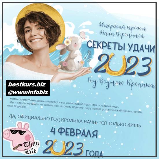 Секреты удачи 2023 года - Pozitivim - Юлия Воронина