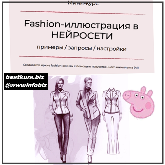 Fashion-иллюстрация в нейросети - 2023 - Анна Рукавишникова
