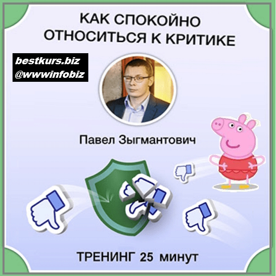 Как спокойно относиться к критике - 2023 - Павел Зыгмантович