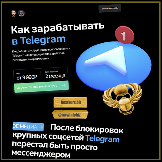 Как зарабатывать в Telegram - 2023 - Георгий Лобушкин, Никита Могутин