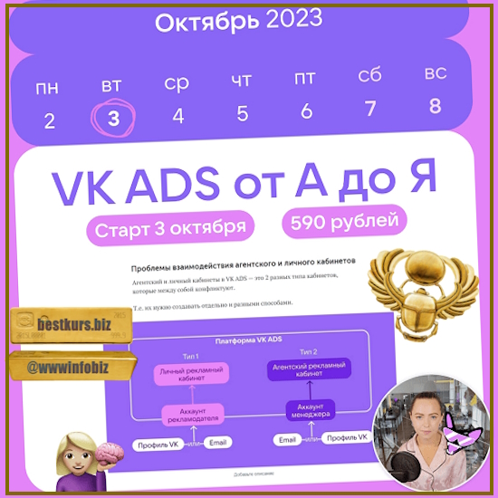 VK ADS от А до Я (2023) Церебро Таргет
