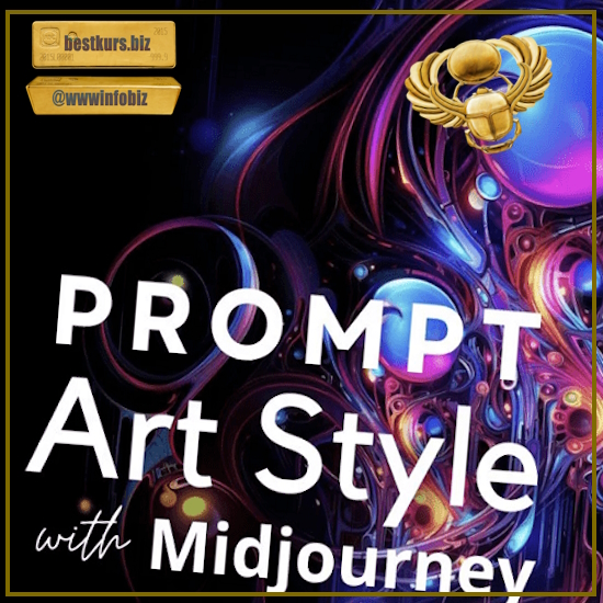 Промты для создания уникальных художественных стилей в Midjourney - Jenn Mishra (2023)