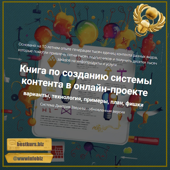 Создание системы контента в онлайн-проекте - Дмитрий Зверев (2023)