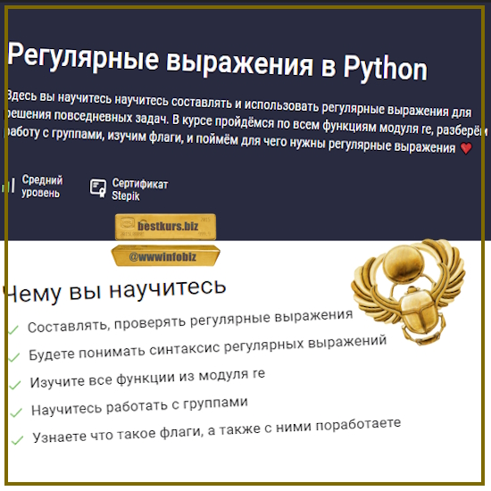 Регулярные выражения в Python - Snorovka (2023) Stepik