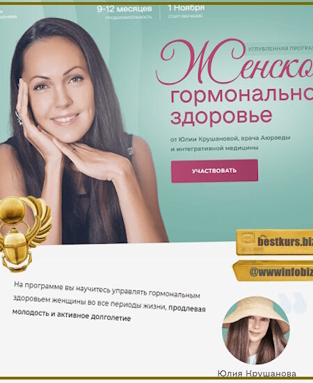Женское гормональное здоровье. Модуль 1 - Юлия Крушанова (2023)