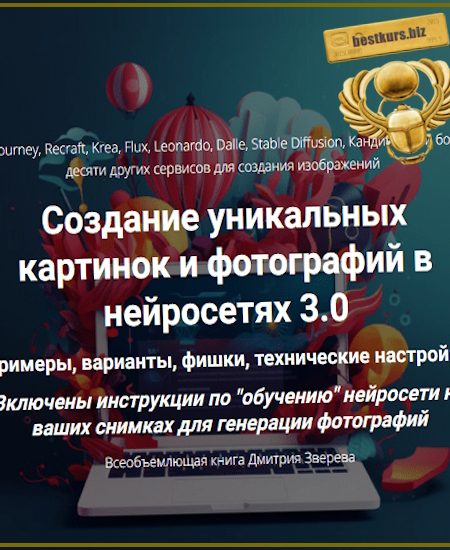 Книга по картинкам и фото в нейросетях 3.0 - Дмитрий Зверев (2025)