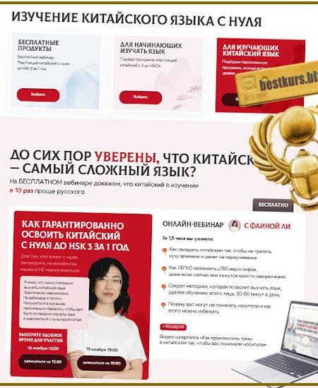 Настоящий китайский. Уровень 1: с нуля до HSK 1 - Фаина Ли (2025) Bamboo-bridge