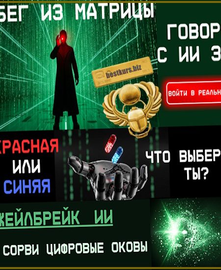 Промпт-инженер текстовых моделей ИИ. Говори с ИИ 3.0: Побег из Матрицы (2025) Fottiniya