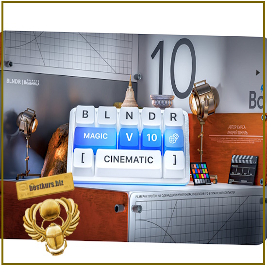 Blndr v.10. Обучение Blender - Андрей Шкиль (2025) Вольница Blndr v.10. Обучение Blender - Андрей Шкиль (2025) Вольница