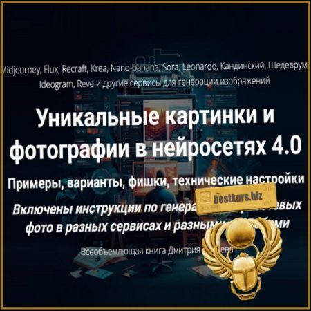 Уникальные картинки и фотографии в нейросетях 4.0 - Дмитрий Зверев (2026)