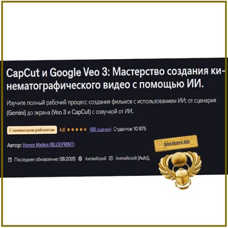 CapCut & Google Veo 3: Мастерство кинематографического ИИ видео - Nonso Michael (2025) Udemy