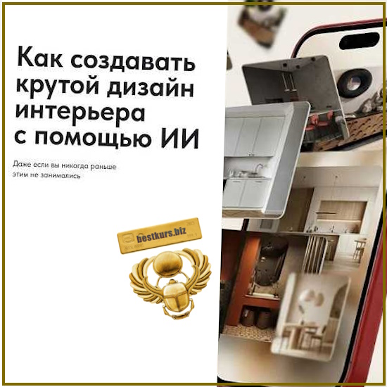 Как создавать крутой дизайн интерьера с помощью ИИ - Сусанна Базайкина (2026) Kometa School Как создавать крутой дизайн интерьера с помощью ИИ - Сусанна Базайкина (2026) Kometa School