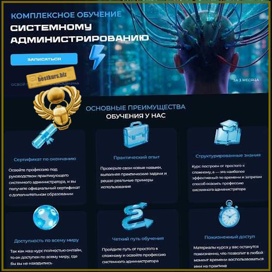 Комплексное обучение системному администрированию - Антон Севостьянов (2026) IT Skills Комплексное обучение системному администрированию - Антон Севостьянов (2026) IT Skills