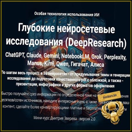 Глубокие нейросетевые исследования (DeepResearch) (версия 2.0) - Дмитрий Зверев (2026)