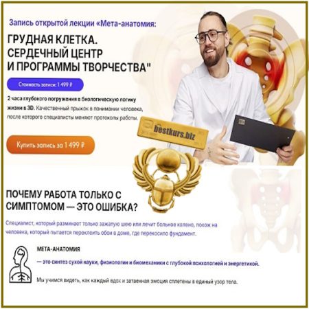 Таз и Сердечный центр. Серия лекций «Мета-анатомия» - Олег Агапэ (2026)