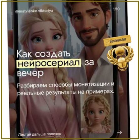Как создать нейросериал за вечер - Виктория Матвиенко (2026)