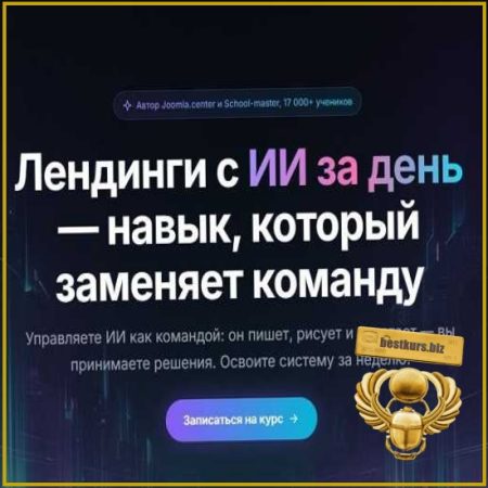 Как создавать крутые лендинги за день - Александр Куртеев (2026)