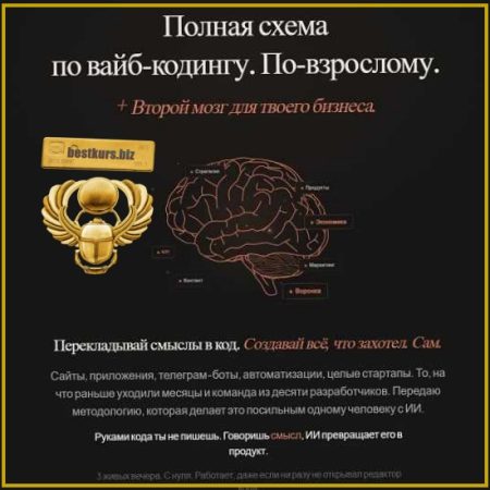 Полная схема вайб‑кодинга с нуля + Второй мозг для твоего бизнеса - Артемий Миллер (2026)