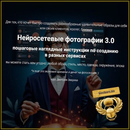 Нейросетевые фотографии 3.0 (обновление) - Дмитрий Зверев (2026)