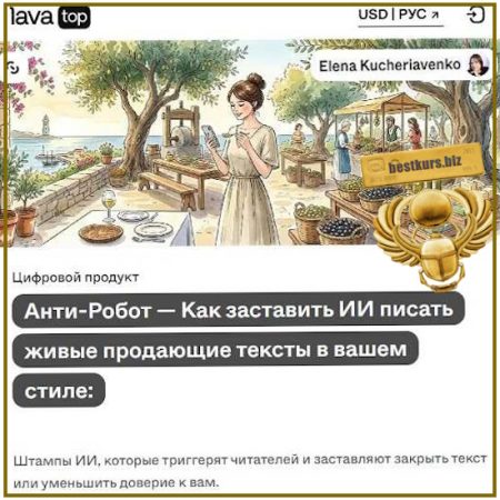 Анти-Робот — Как заставить ИИ писать живые продающие тексты в вашем стиле - Елена Кучеренко (2026)
