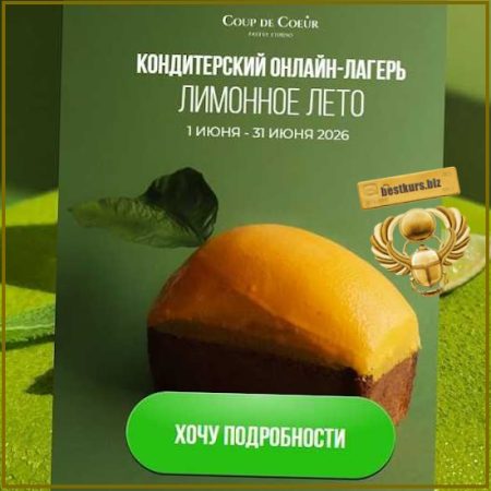 Кондитерский онлайн-лагерь. Лимонное лето - Елена Скрыган (2026) Coup de coeur