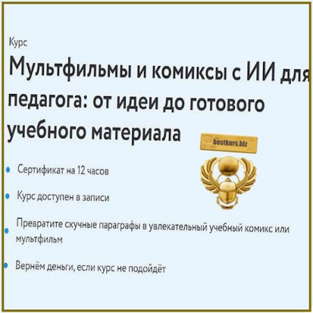 Мультфильмы и комиксы с ИИ для педагога - Жанна Петросян (2026) ФоксФорд