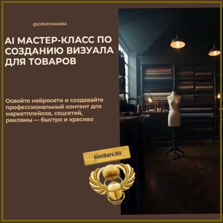 AI Мастер-класс по созданию визуала для товаров - Мария Игишева (2026)