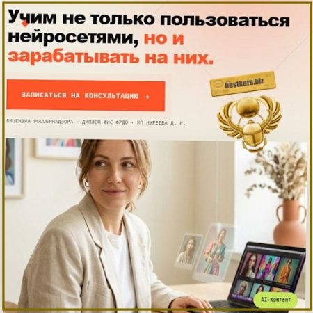 Нейроконтент-менеджер. Учим зарабатывать на нейросетях (2026) ВШИИ